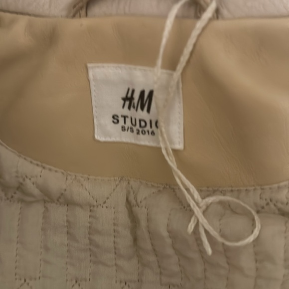 H&M STUDIO LEATHER ๐๏ธ๐๏ธ๐๏ธ๐๏ธ๐๏ธ JACKET - Picture 8 of 8